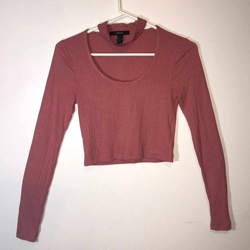 Pink Crop Top